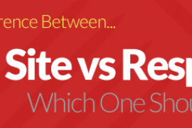 What’s the Difference Between Mobile Sites and Responsive Designed Sites?